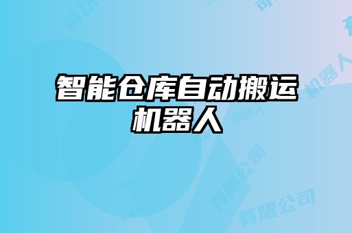 智能倉(cāng)庫(kù)自動(dòng)搬運(yùn)機(jī)器人