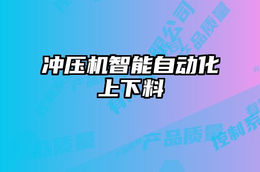 沖壓機(jī)智能自動化上下料