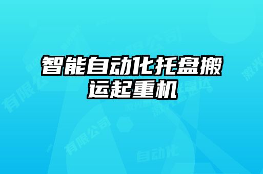 智能自動化托盤搬運(yùn)起重機(jī)